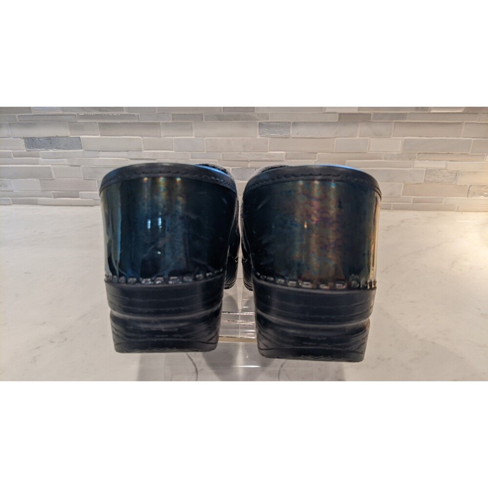 Women's DANSKO Petrol Professional Stapled Slip-On Clogs Size 39/9 - Picture 5 of 11